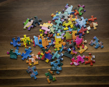 Load image into Gallery viewer, Color Collage - 1000 piece puzzle