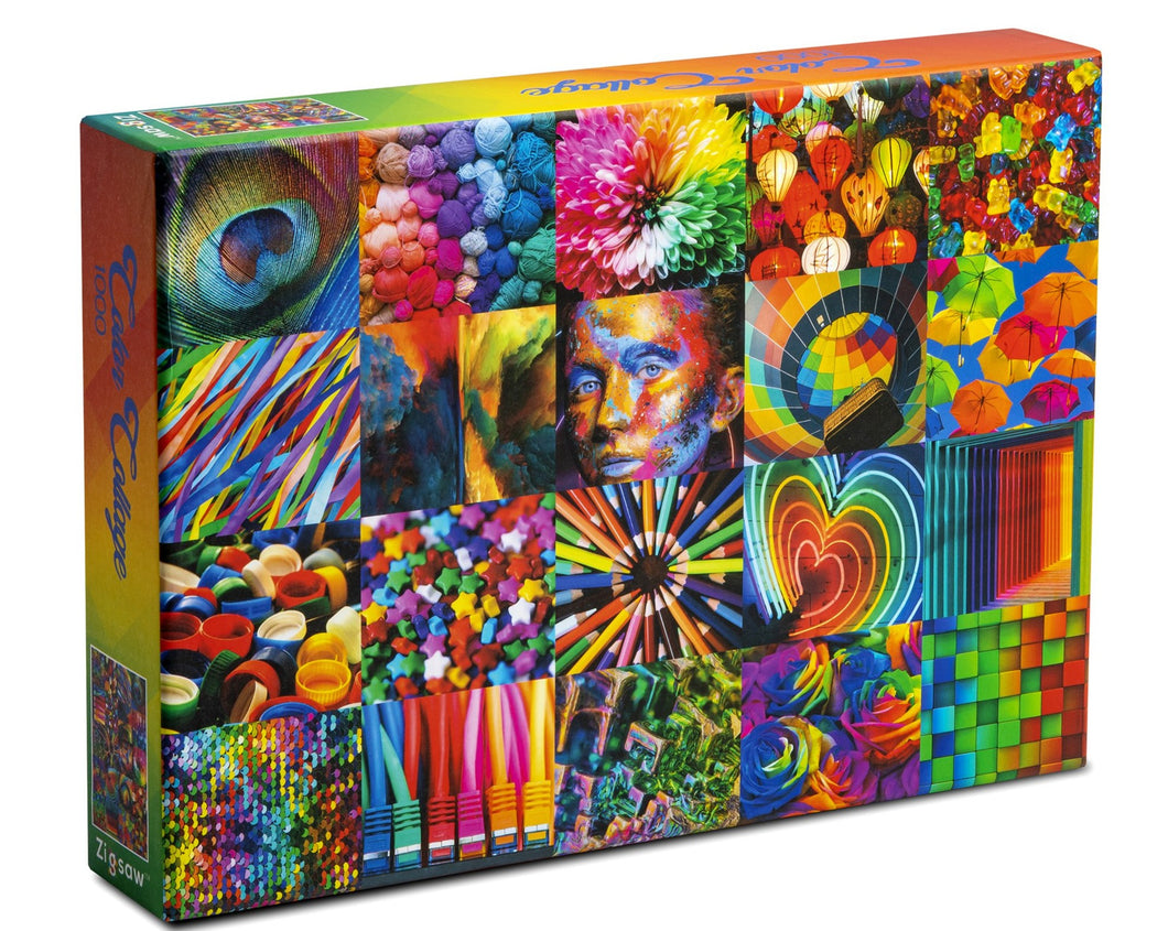 Color Collage - 1000 piece puzzle